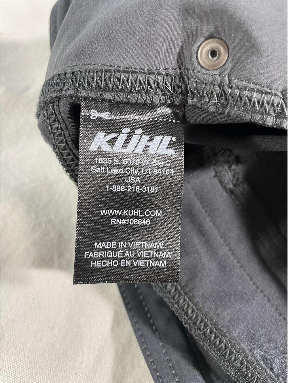 NWOT Kuhl Women's 8 Splash style pants roll up quick dry gusset crotch gorpcore - Picture 7 of 9